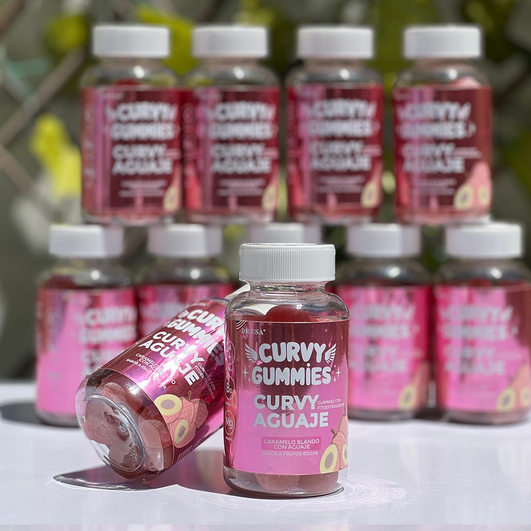 2 Frascos Curvy Gummies 60 unidades