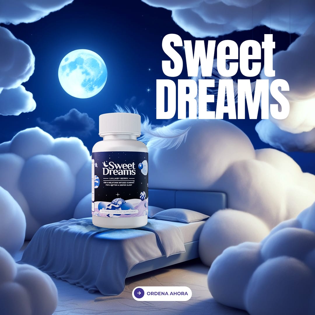 Sweet Dreams CBD + Melatonina 60 unidades