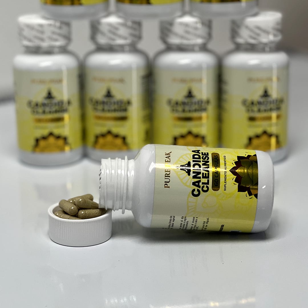 3 Frascos Candida Cleanse 60 cápsulas