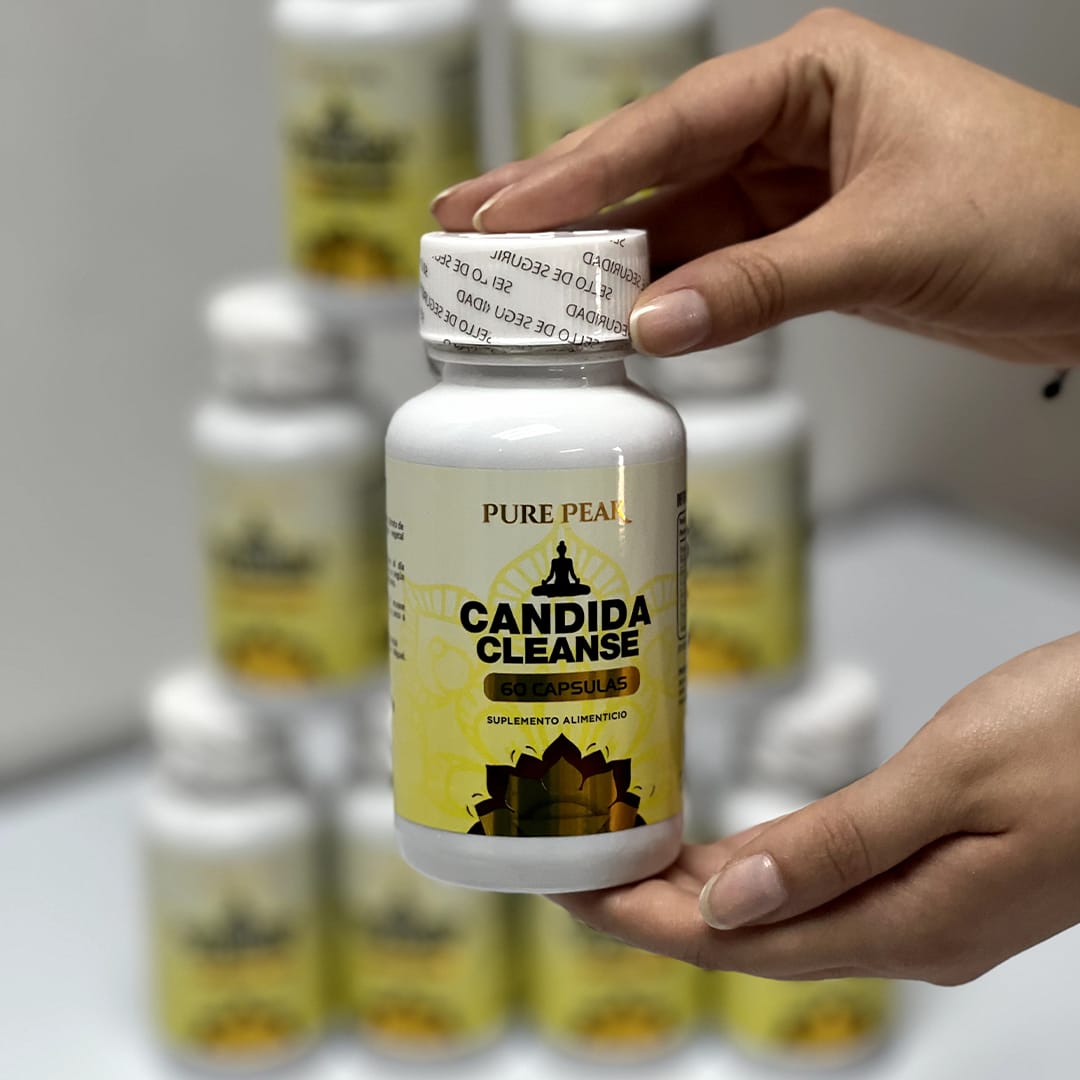 3 Frascos Candida Cleanse 60 cápsulas
