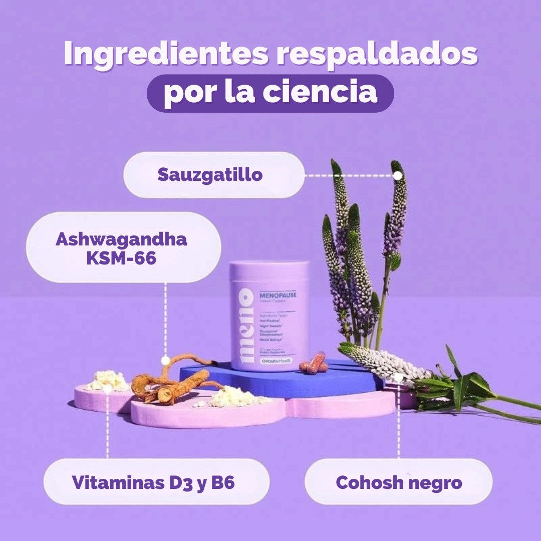 3 Frascos Meno Cápsulas 60 unidades