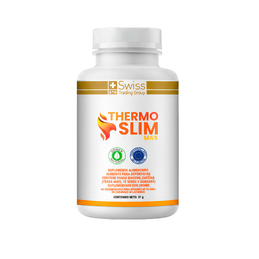 2 Frascos Thermo Slim Max 60 Cápsulas (120 total)