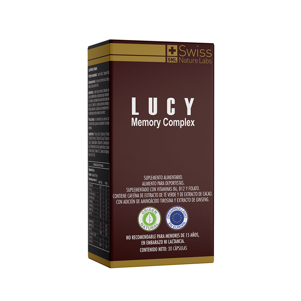 3 frascos Lucy Memory Complex (90 cápsulas)