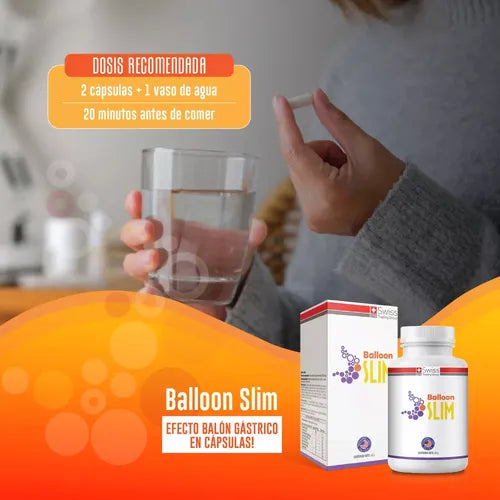 2 Frascos Balloon Slim 60 cápsulas
