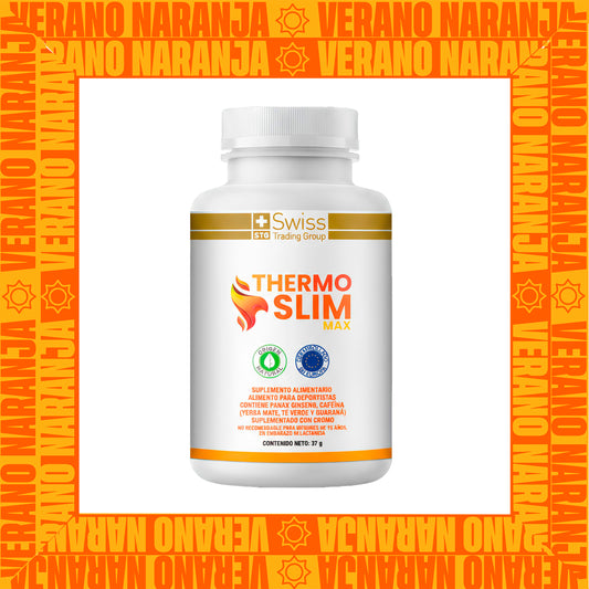 2 Frascos Thermo Slim Max 60 Cápsulas (120 total)